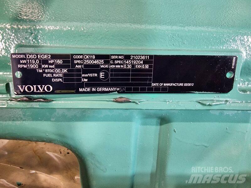 Volvo D6D EGE2 Двигуни