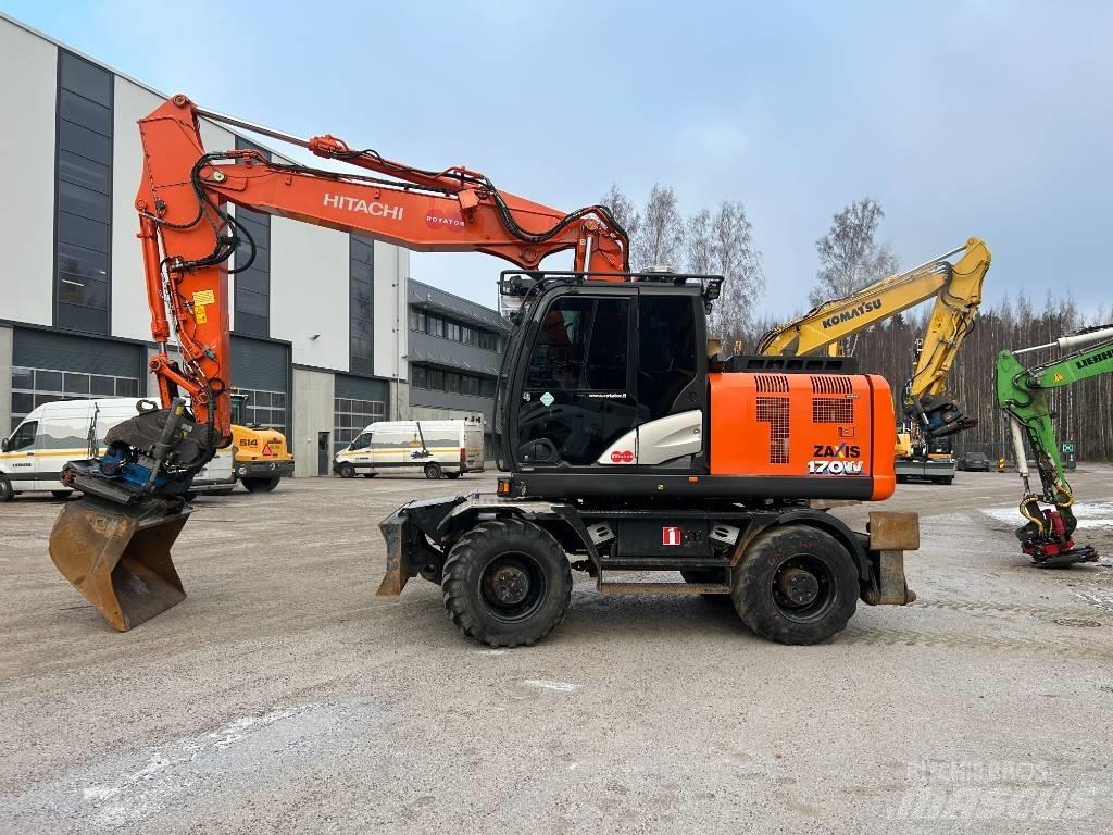 Hitachi ZX 170 W-6 Колісні екскаватори