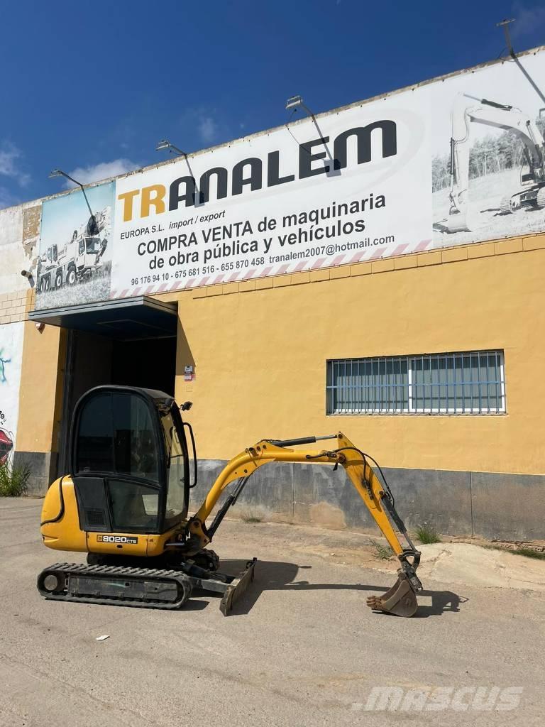 JCB 8020 Міні-екскаватори < 7т