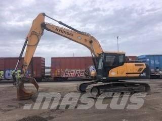 Hyundai HX 220 L Гусеничні екскаватори