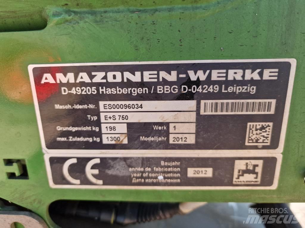 Amazone E+S 750 Розсіювачі солі та піску