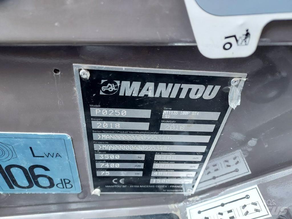 Manitou MT 1135 Телескопічні навантажувачі