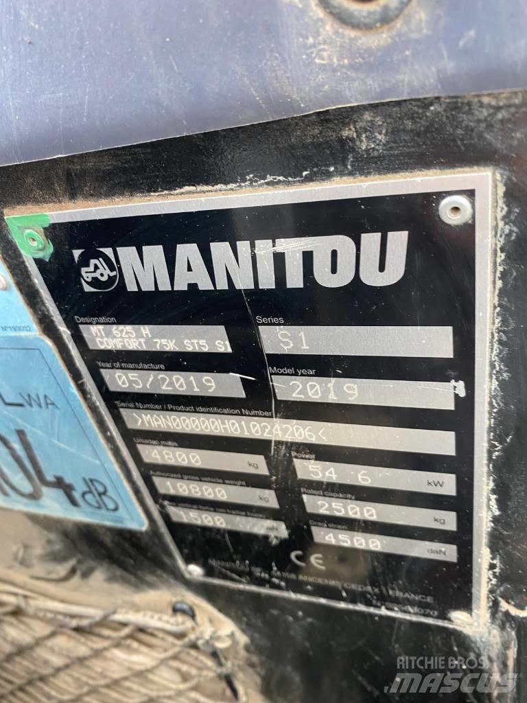Manitou MT 625 H Телескопічні навантажувачі