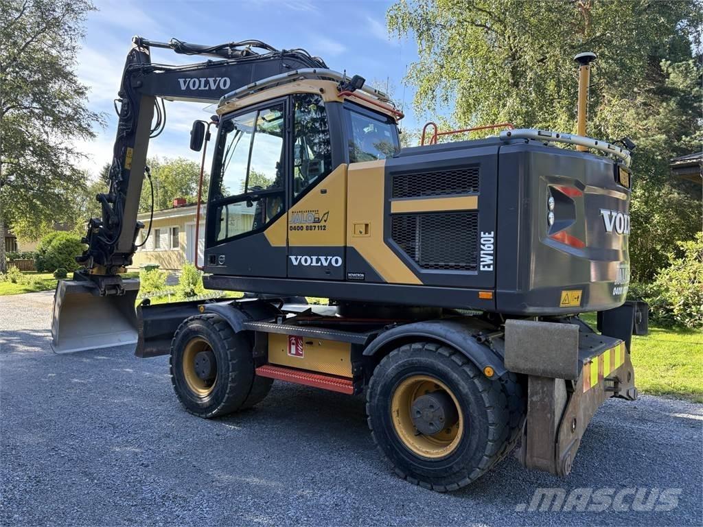 Volvo EW160E Колісні екскаватори