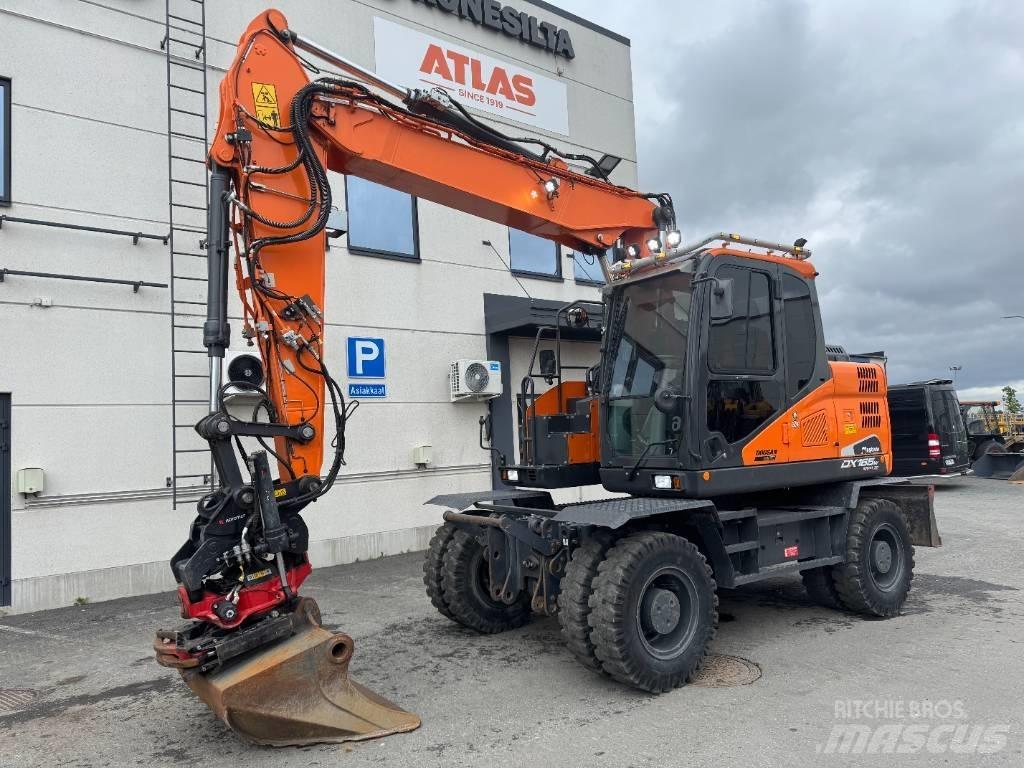 Doosan DX 165 W-5 Колісні екскаватори