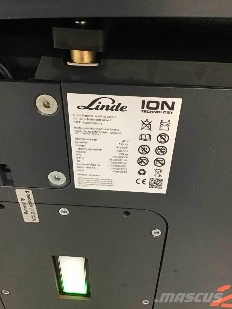 Linde E16 ION Електронавантажувачі