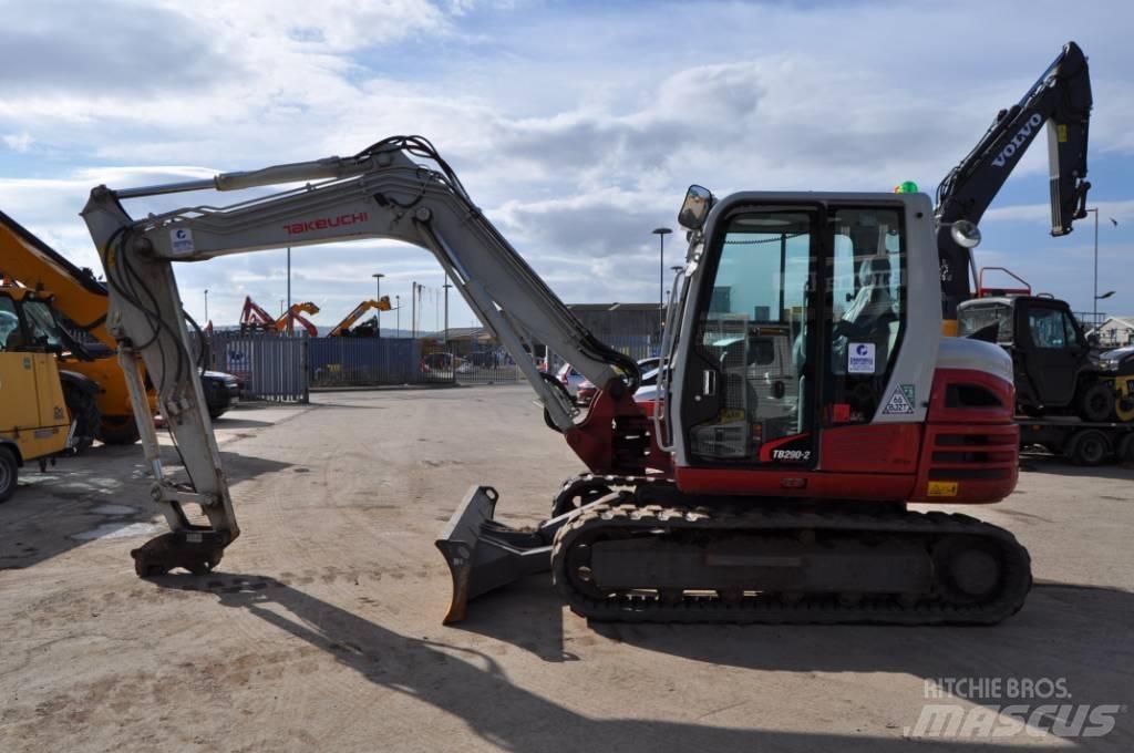 Takeuchi TB290-2 Середні екскаватори 7т. - 12т.