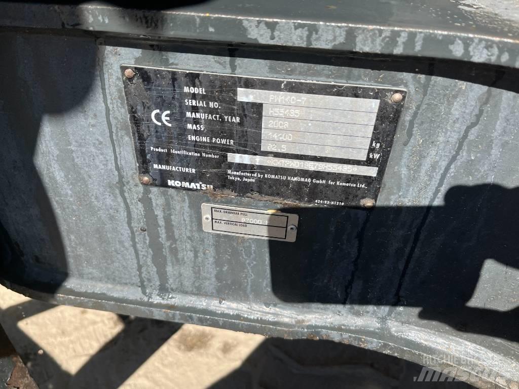 Komatsu PW 140-7 Колісні екскаватори