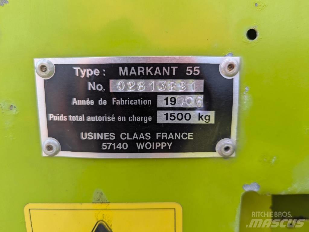 CLAAS Markant 55 Тюкові прес-підбирачі