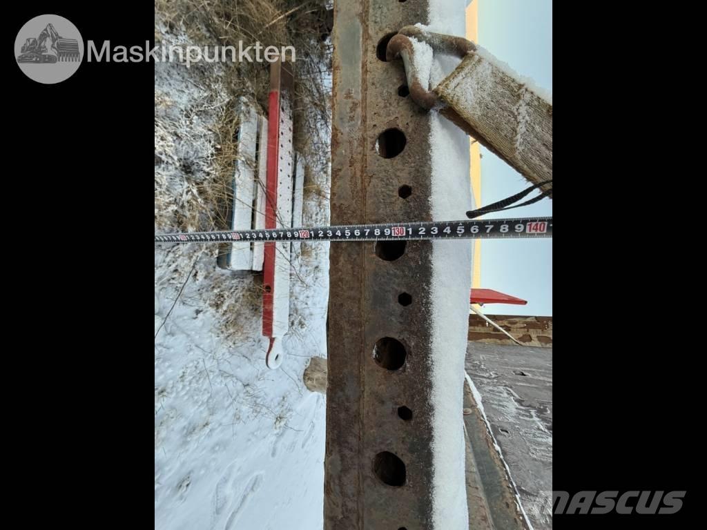 Krone SD flaktrailer Напівпричепи-платформи/бічне розвантаження