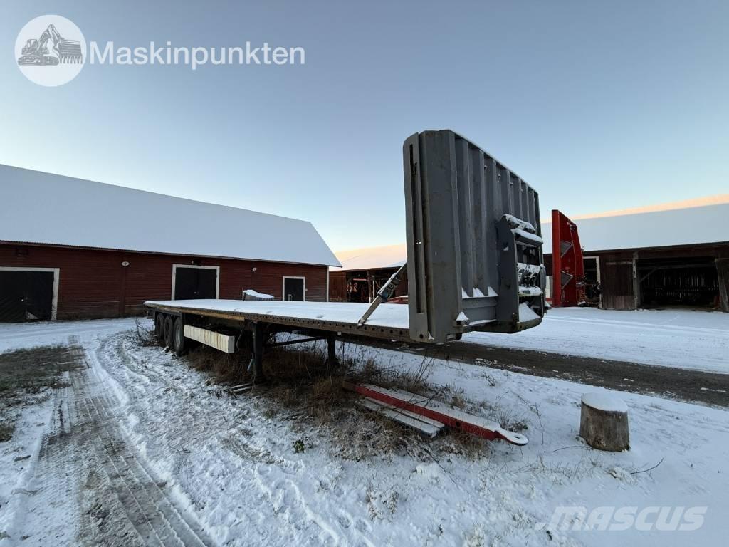 Krone SD flaktrailer Напівпричепи-платформи/бічне розвантаження