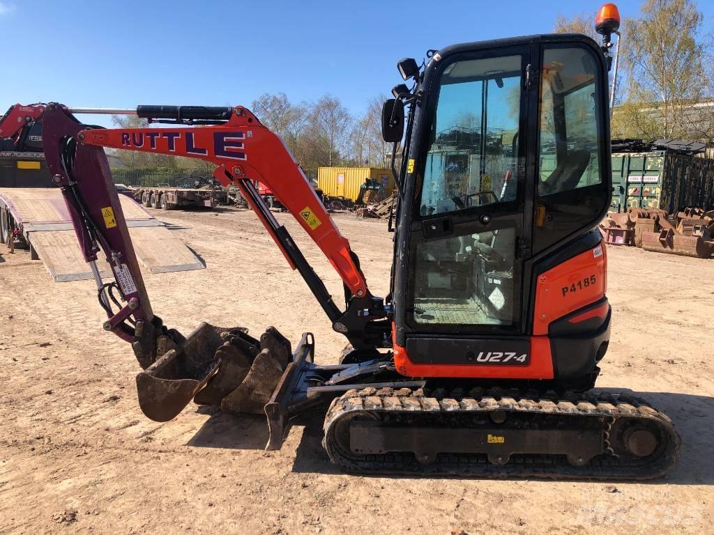 Kubota U 27-4 Міні-екскаватори < 7т