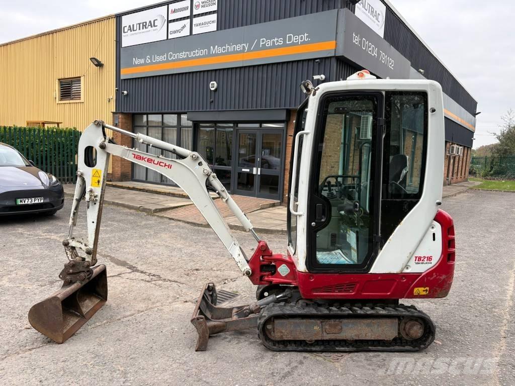 Takeuchi TB 216 Міні-екскаватори < 7т