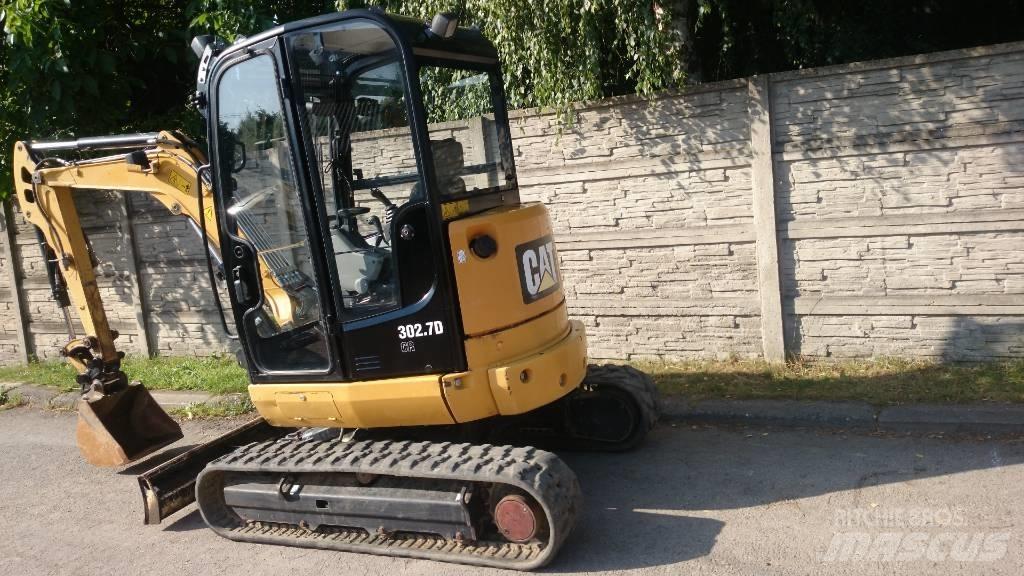 CAT 302.7 D Середні екскаватори 7т. - 12т.