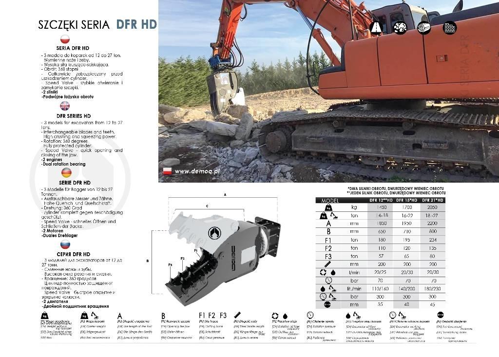  DEMOQ DFR21 HD Будівельні роздрібнювачі