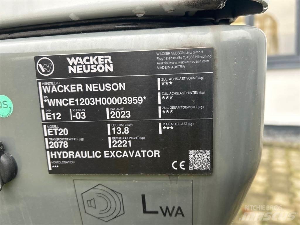 Wacker Neuson ET20 Гусеничні екскаватори