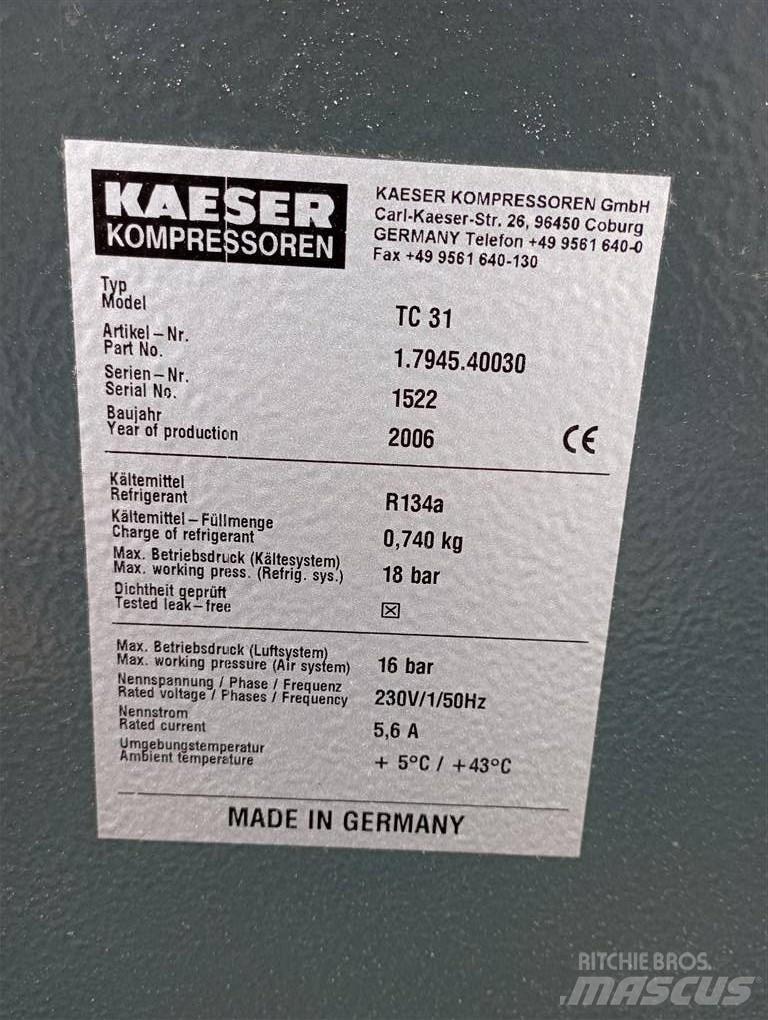 Kaeser TC31 Компресори