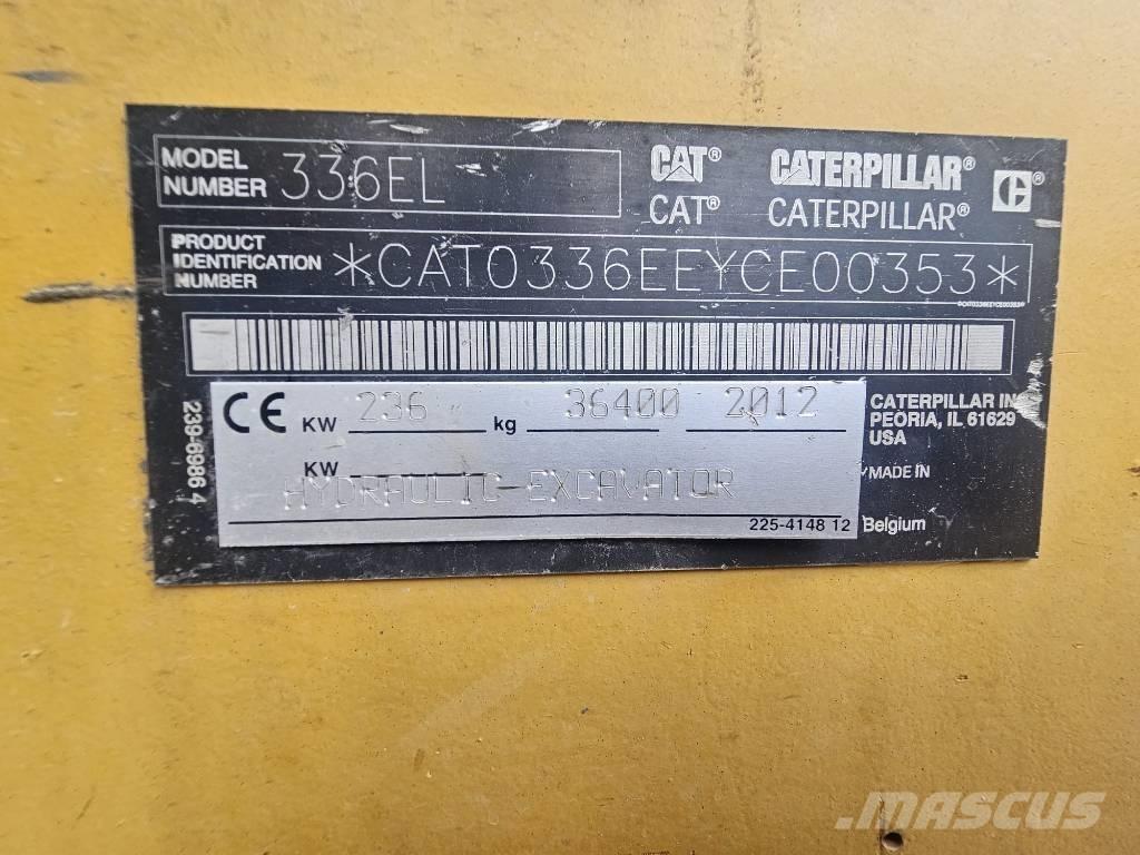 CAT 336EL / 330 336FL Гусеничні екскаватори