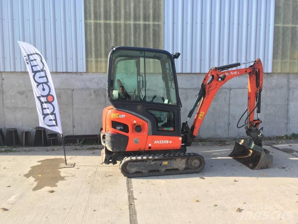 Kubota KX 019-4 Міні-екскаватори < 7т
