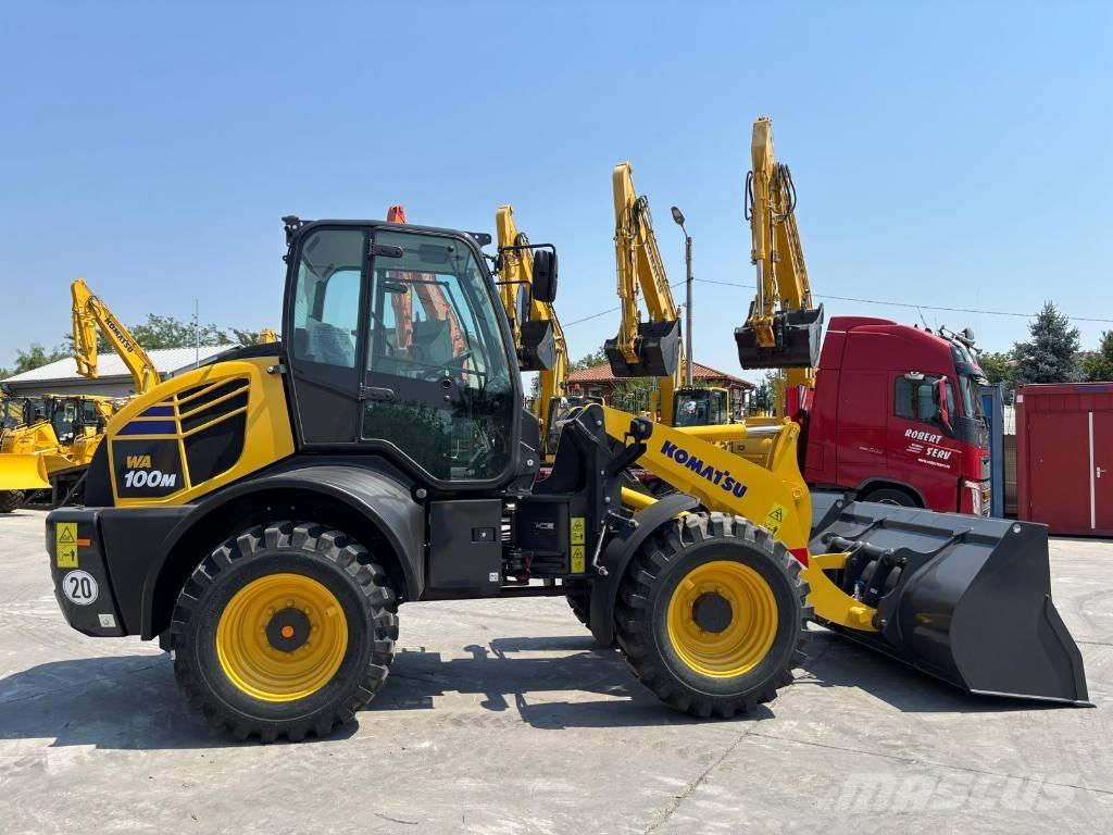 Komatsu WA 100 M-8 Малі навантажувачі