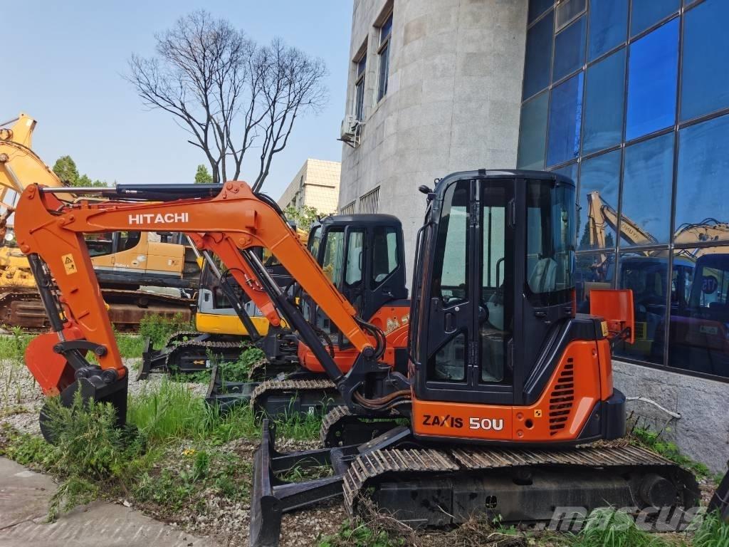 Hitachi ZX 50 U Міні-екскаватори < 7т