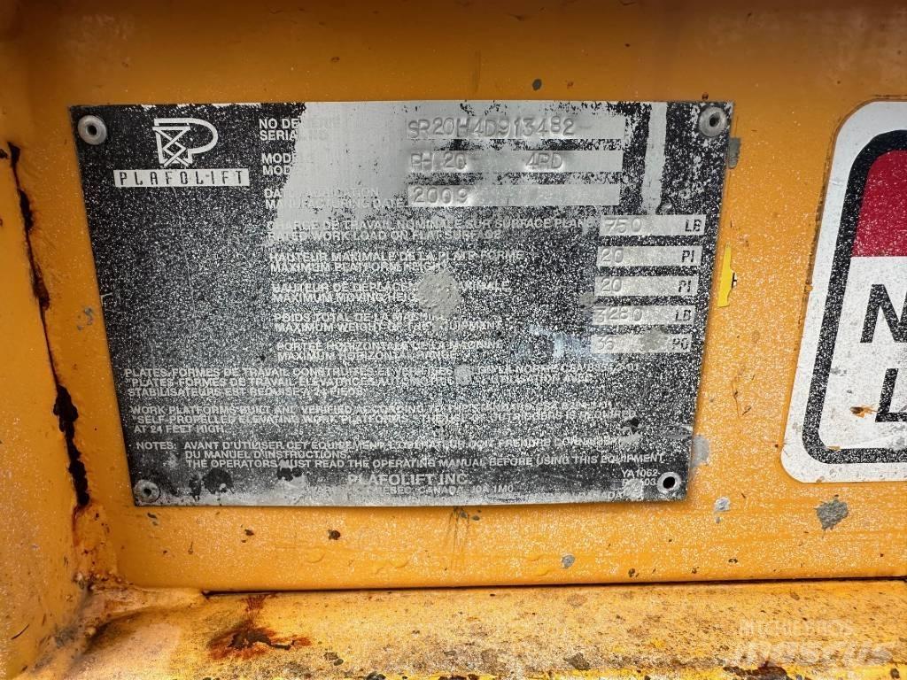 Plafolift PH20 Підйомники-ножиці