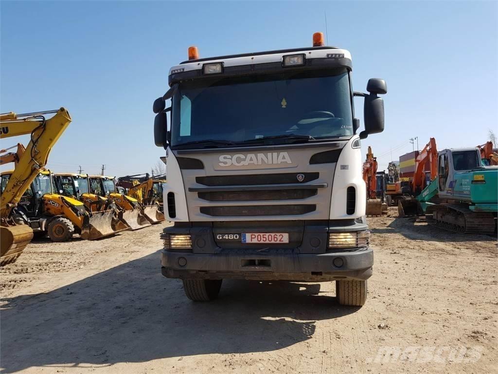 Scania G480 8x4 Скіпові навантажувачі