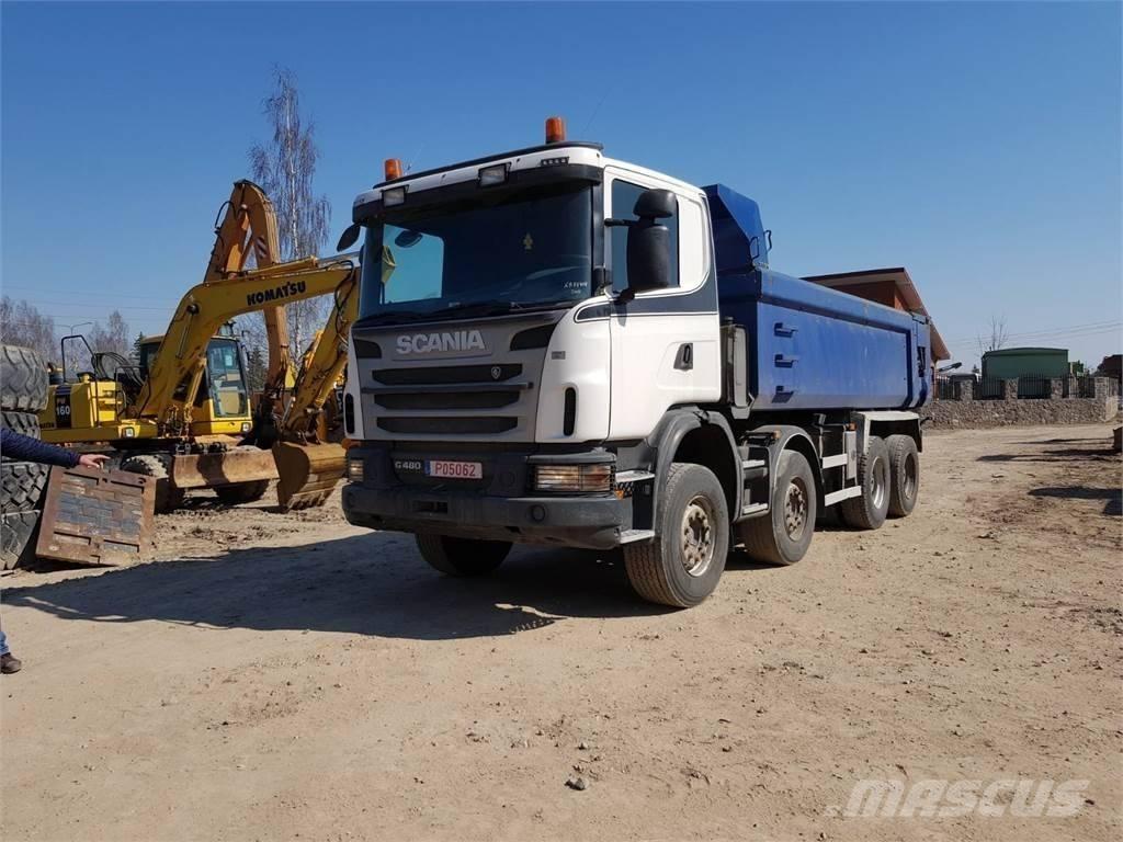 Scania G480 8x4 Скіпові навантажувачі