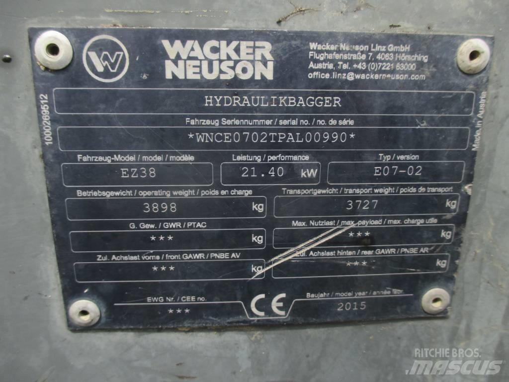 Wacker Neuson EZ 38 Гусеничні екскаватори
