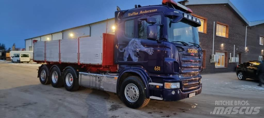 Scania R 500 8X4 Скіпові навантажувачі