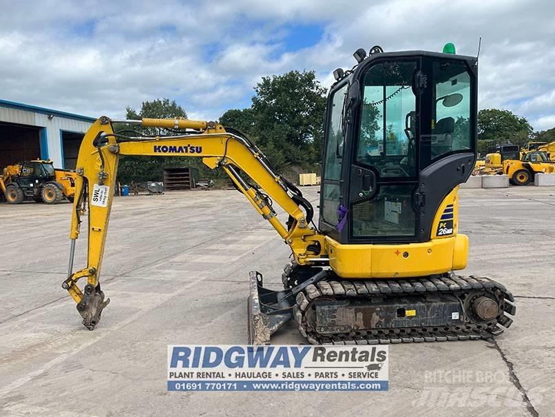 Komatsu PC 26 MR-5 Міні-екскаватори < 7т