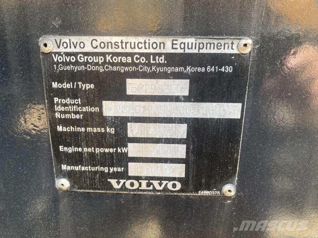 Volvo EC 290 B LC Гусеничні екскаватори
