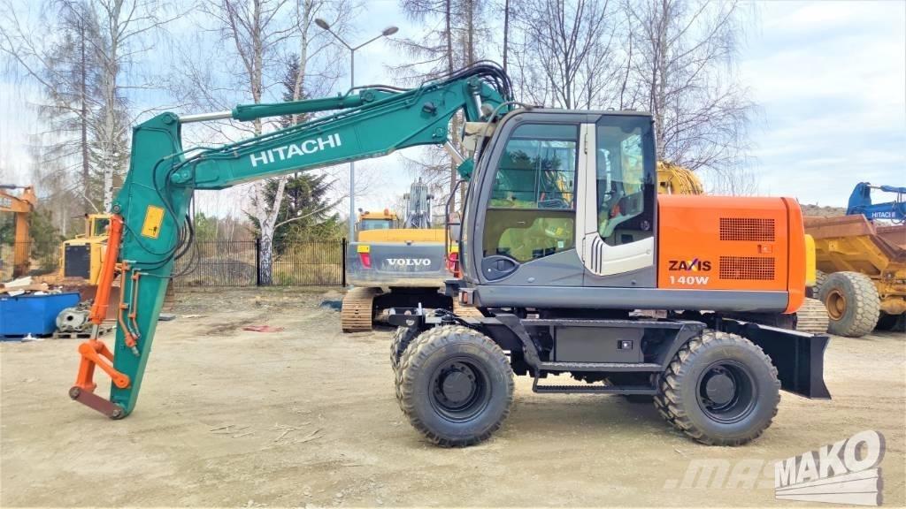 Hitachi ZX 140 W-3 Колісні екскаватори