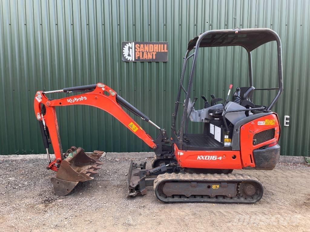 Kubota KX 016-4 Міні-екскаватори < 7т