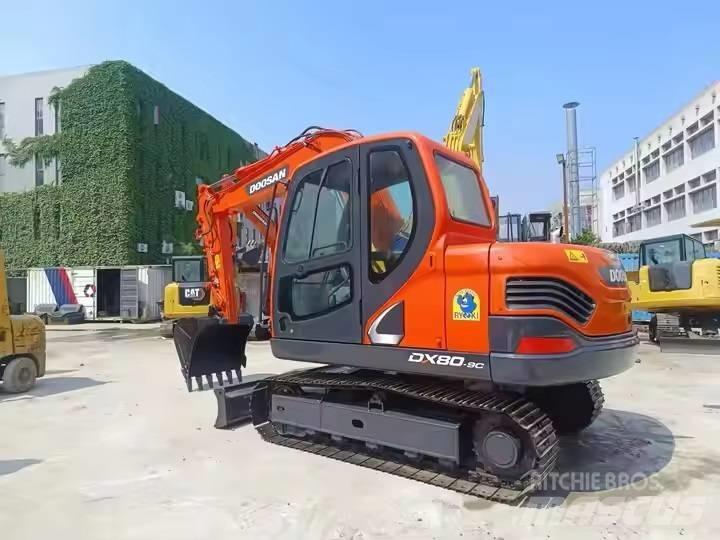 Doosan DX 80 - 9C Міні-екскаватори < 7т