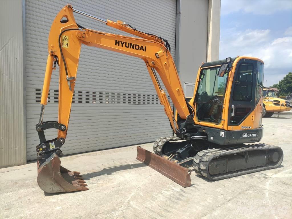 Hyundai R60CR-9A Міні-екскаватори < 7т