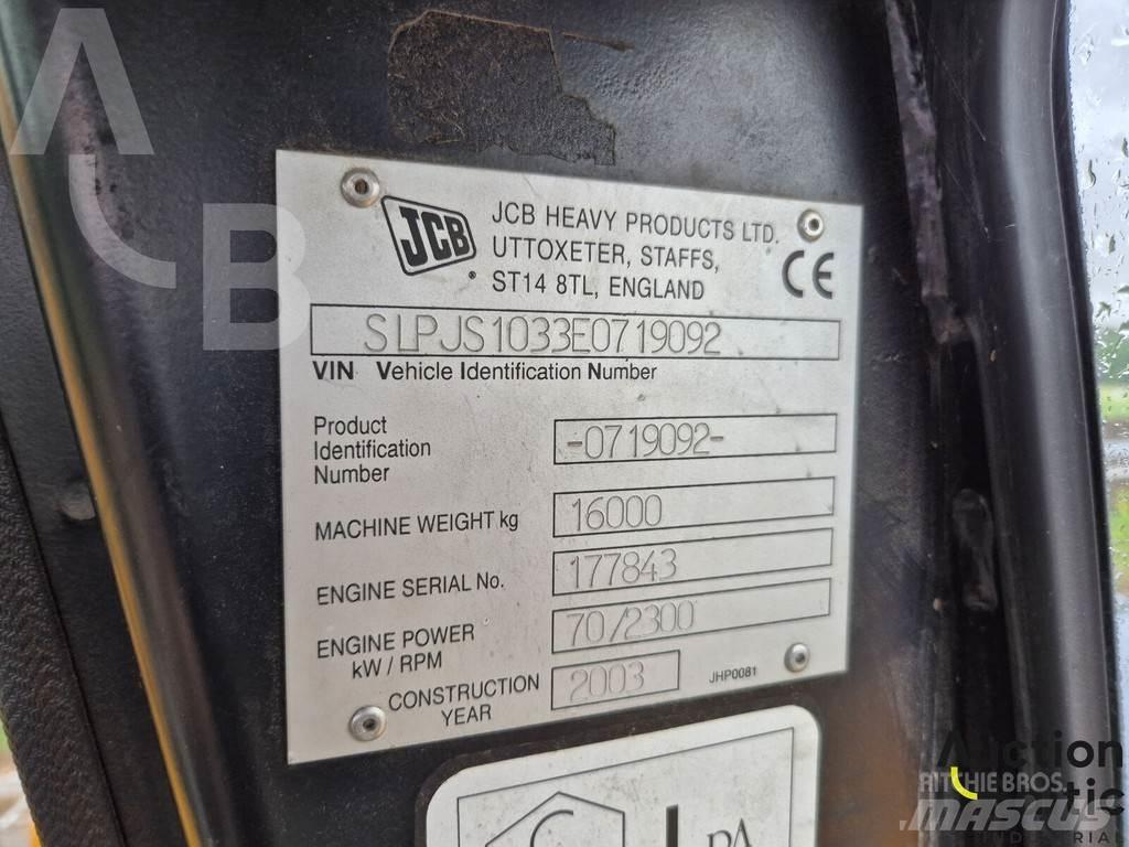 JCB JS 160 W Колісні екскаватори