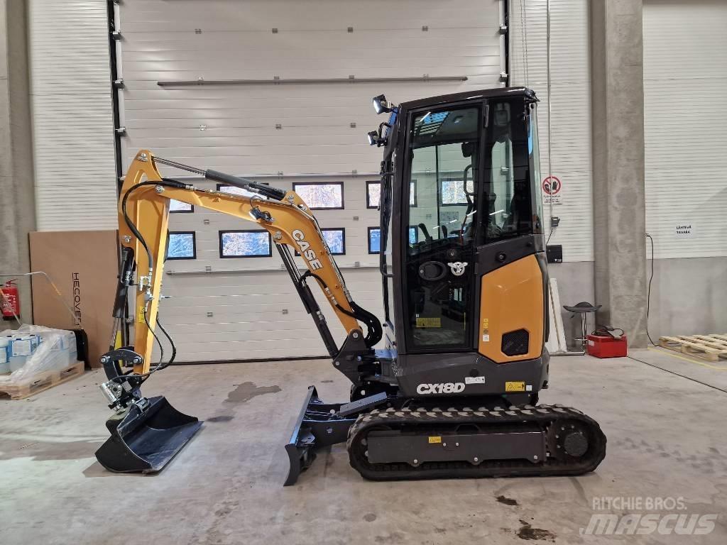 CASE CX 18 D Міні-екскаватори < 7т