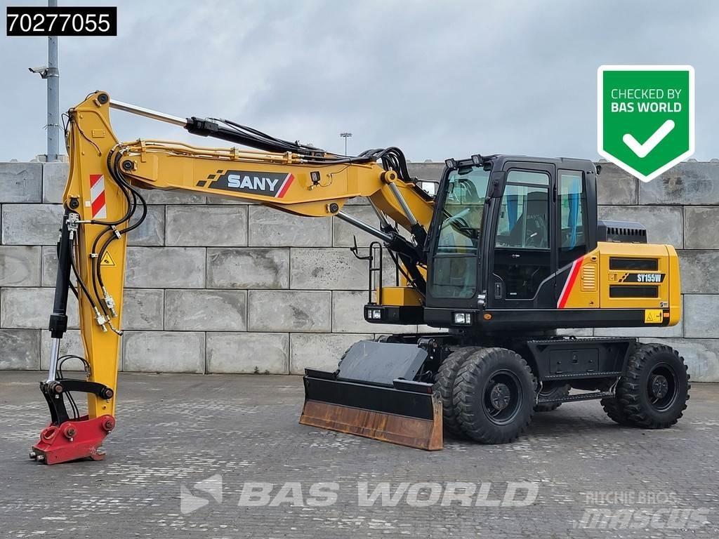 Sany SY155W Колісні екскаватори