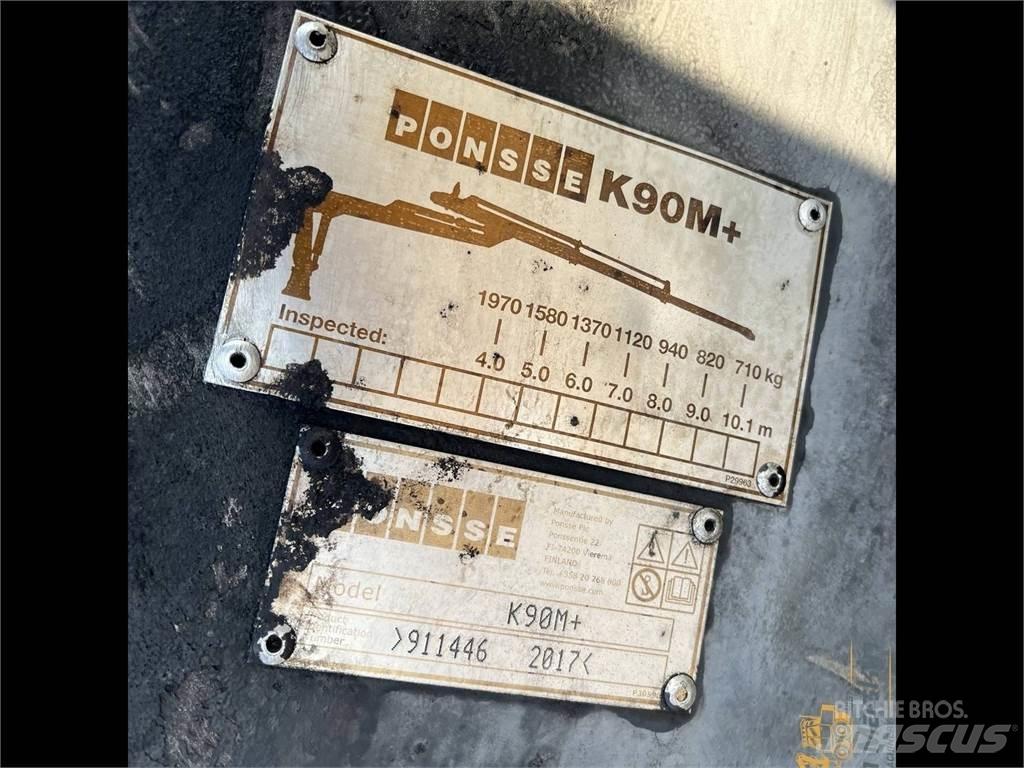 Ponsse K90M+ Транспортерні крани