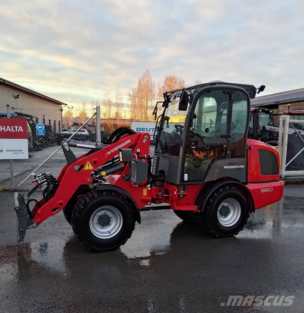 Weidemann 1880 Фронтальні навантажувачі