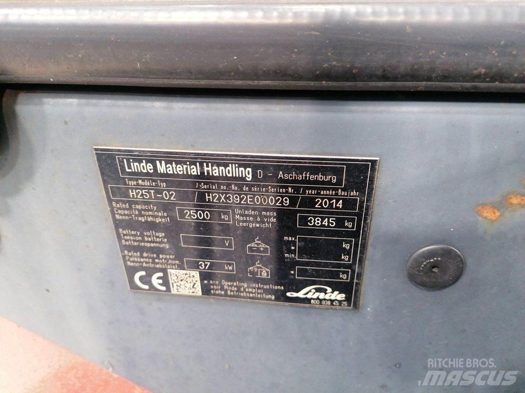 Linde H25T-02 Газові навантажувачі