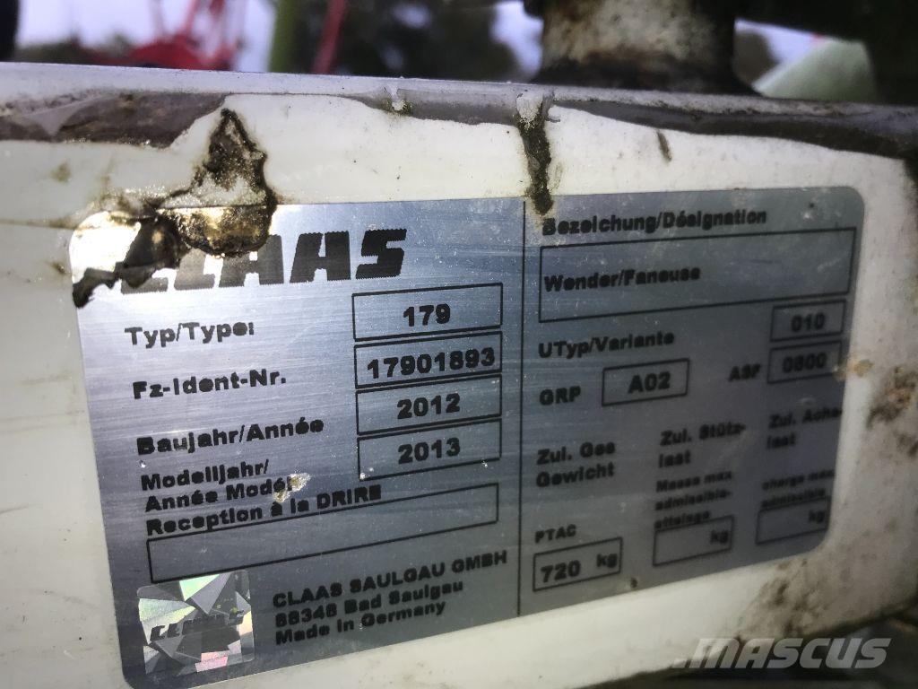 CLAAS Volto 58 Граблі і сінозворушувачі