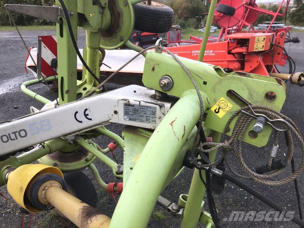 CLAAS Volto 58 Граблі і сінозворушувачі