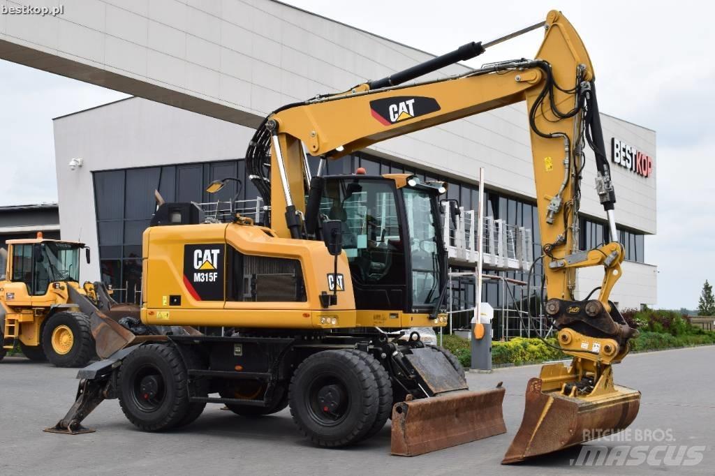 CAT M 315 F Колісні екскаватори