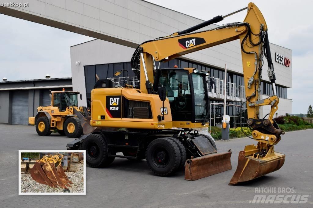 CAT M 315 F Колісні екскаватори