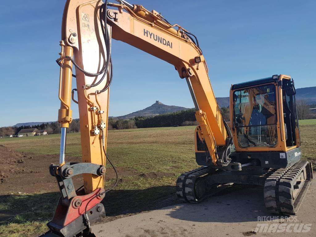 Hyundai R80 CR 9A Середні екскаватори 7т. - 12т.