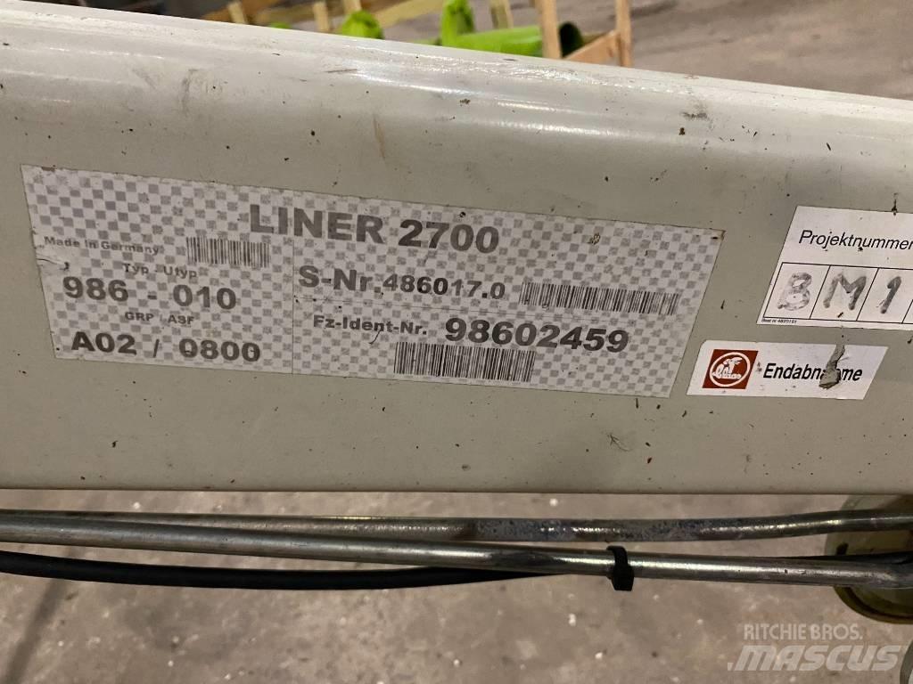 CLAAS Liner 2700 Рядкові жатки