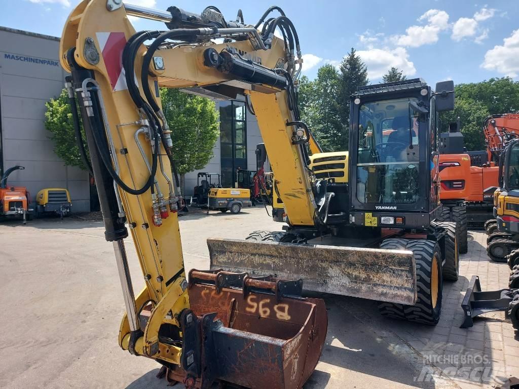 Yanmar B 95 W Колісні екскаватори