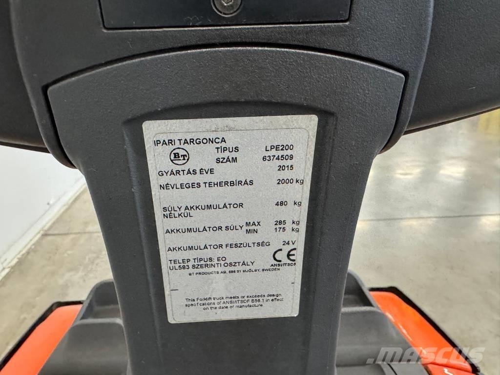 Toyota 10792 LPE 200 Електронавантажувачі